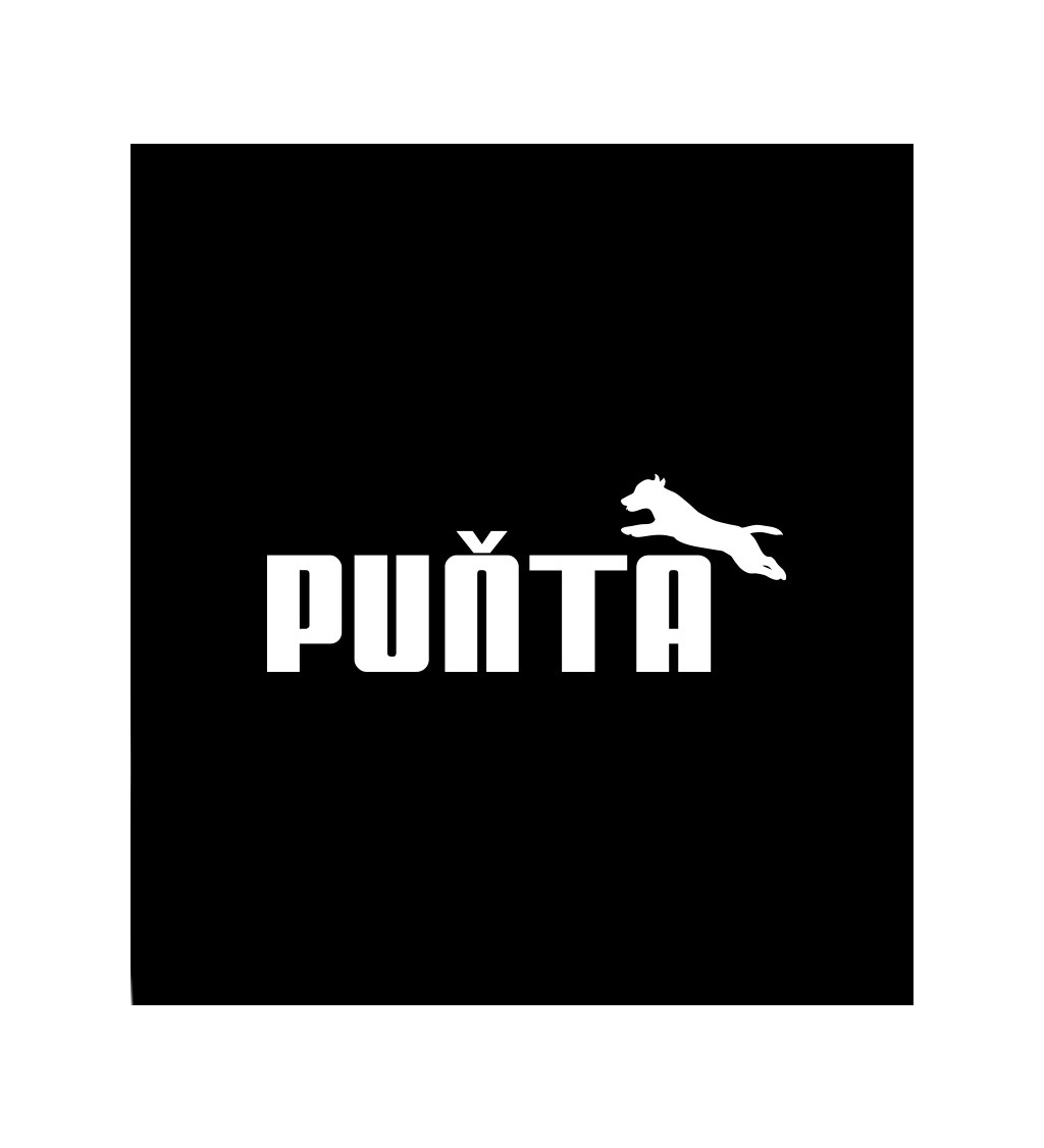 Dámské tričko černé Puňťa XS