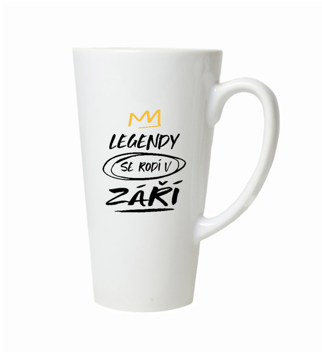 Latte hrnek Legendy se rodí v září