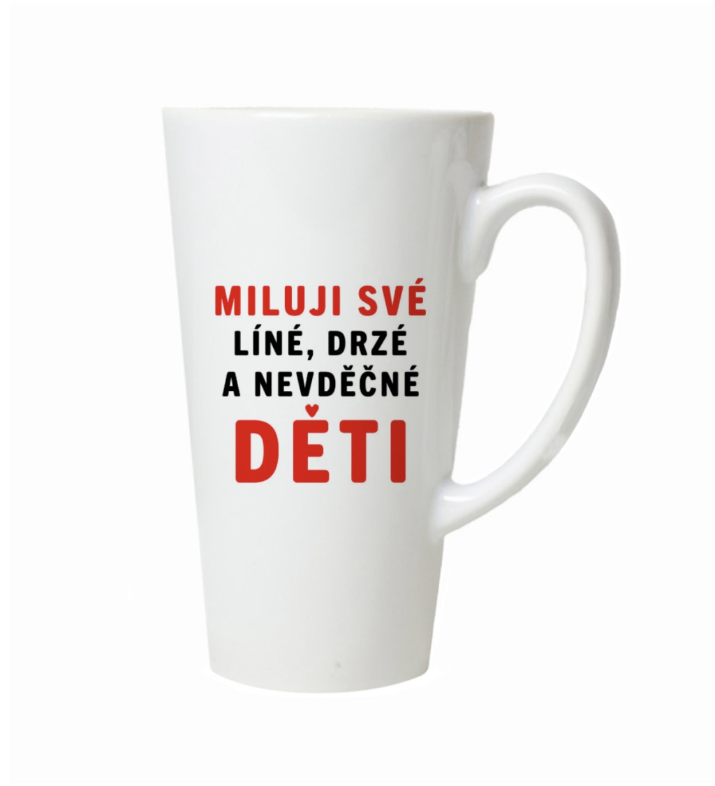 Latte hrnek Miluji své děti