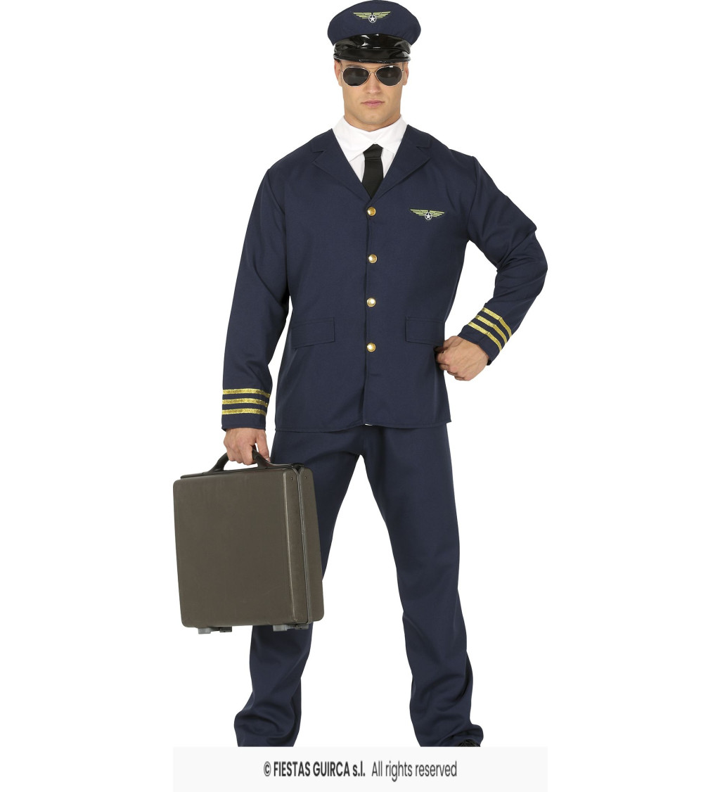 Pilot, kostým pánský