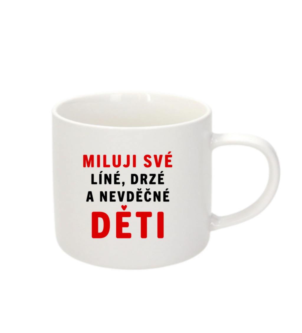 Espresso hrnek Miluji své děti