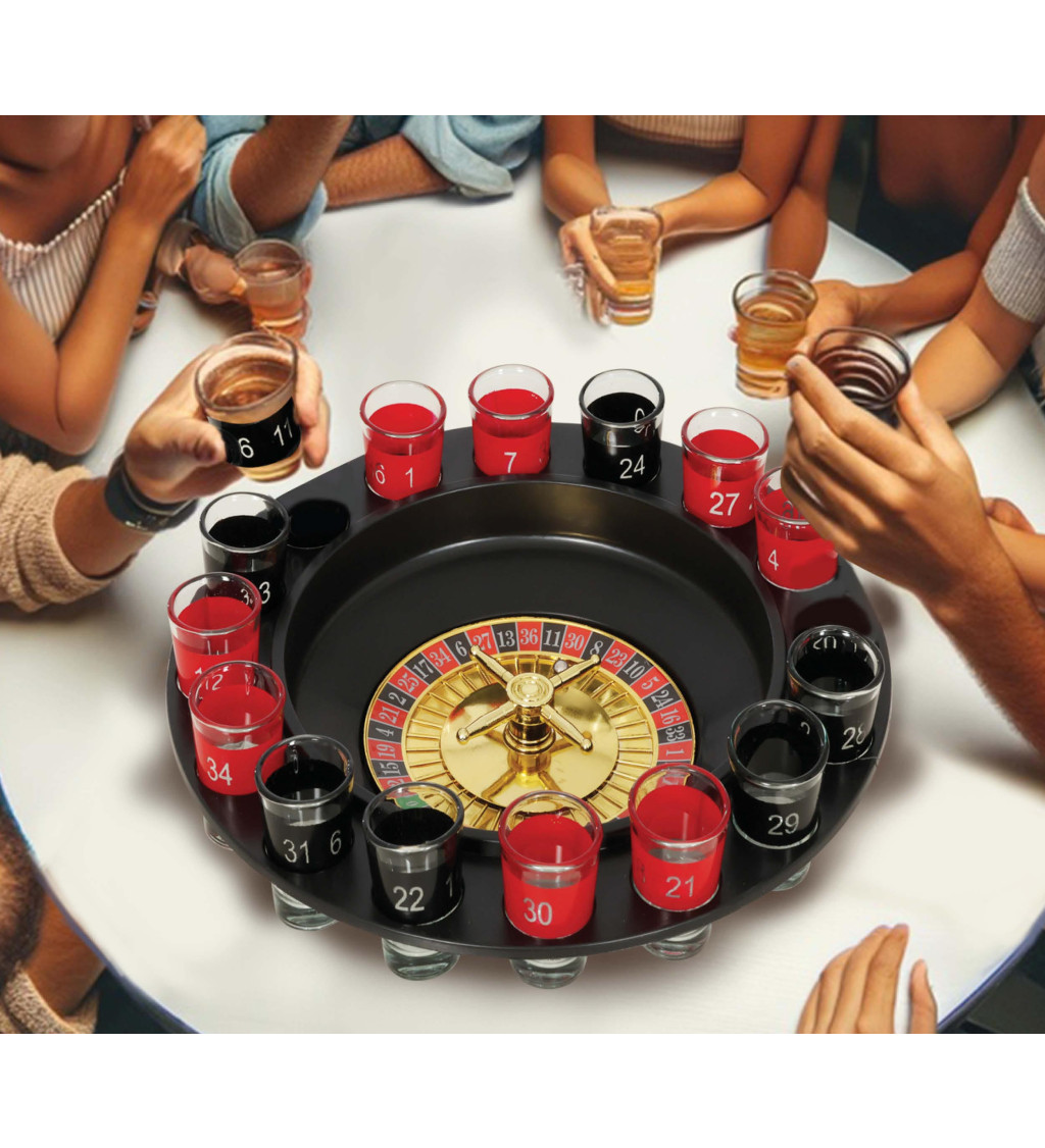 Alkoholová ruleta - hra