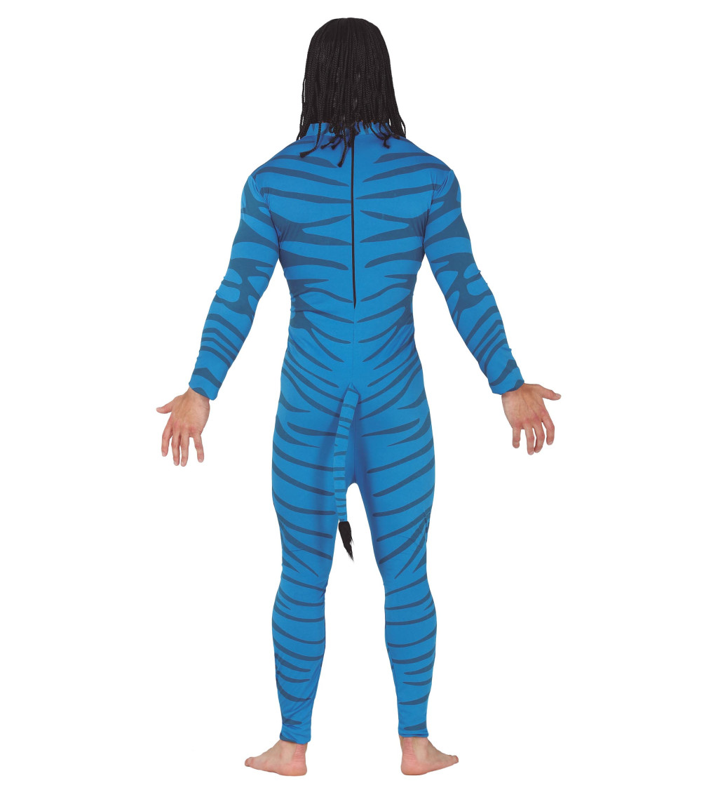 Modrý válečník, Pánský kostým