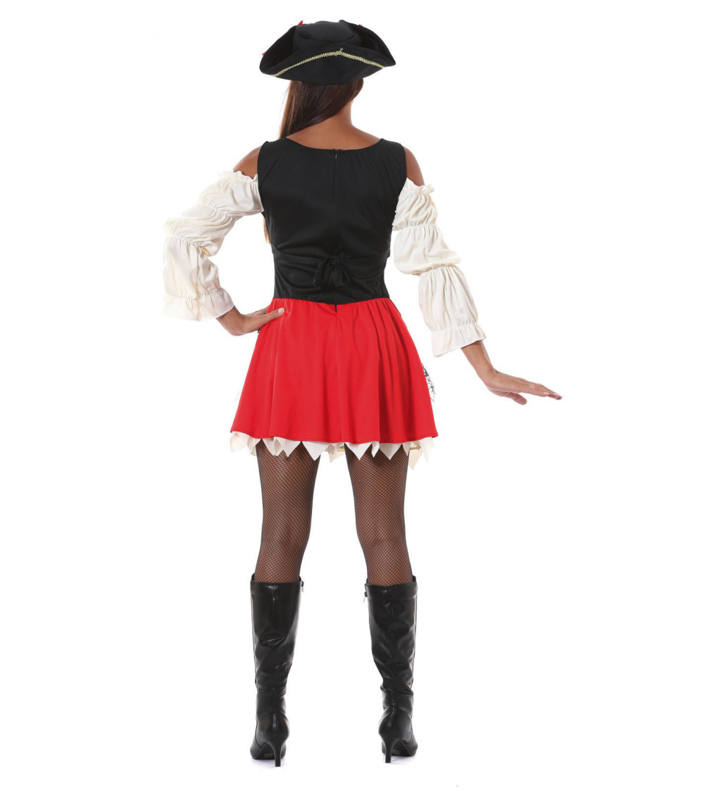 Pirátská bojovnice, Dámský kostým