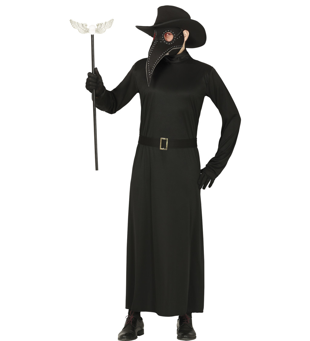 Morový doktor, Pánský kostým