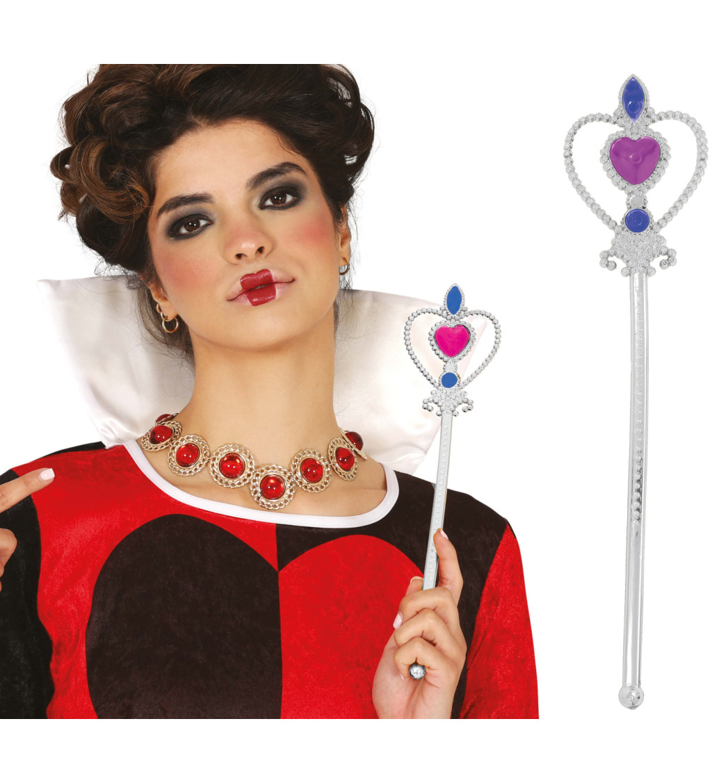 Královská hůlka se srdcem