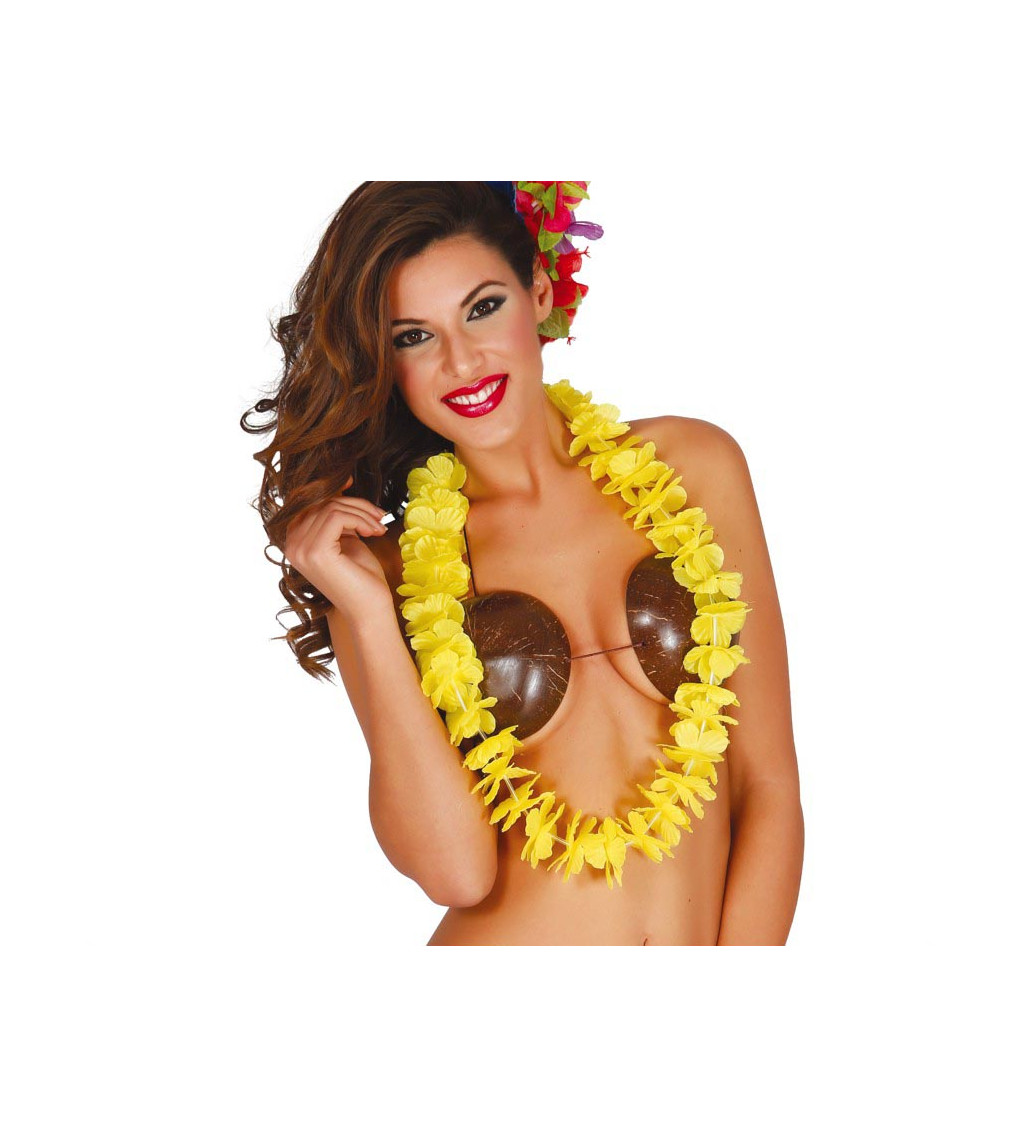 Žlutý havajský věnec