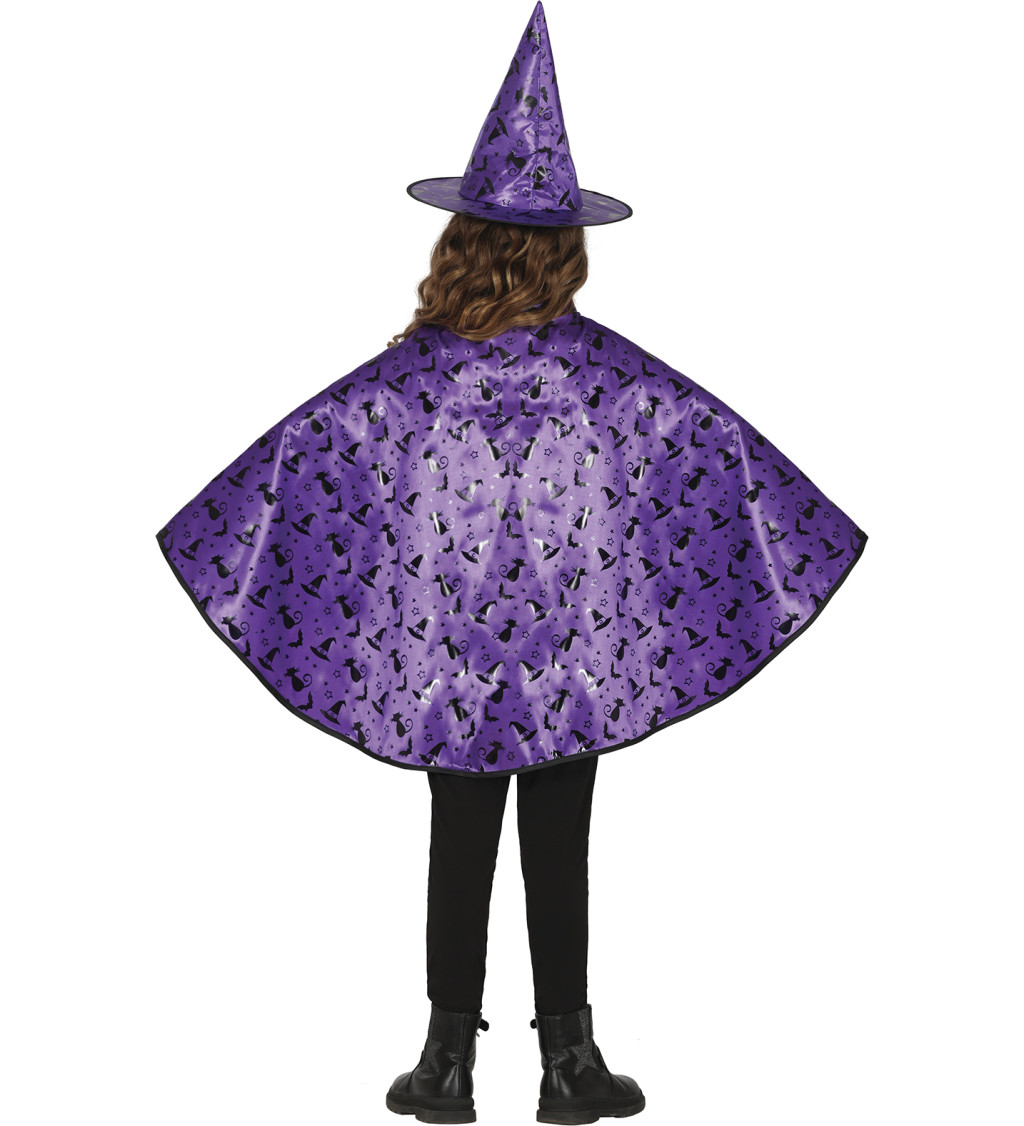 Fialová sada pro malou čarodějku