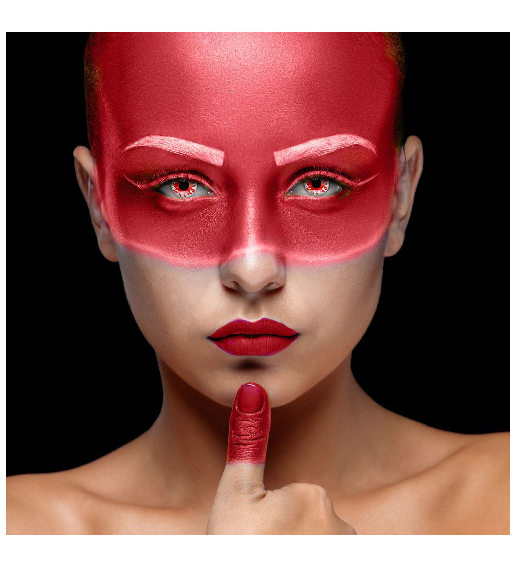 Jednodenní kontaktní čočky - Krvavé