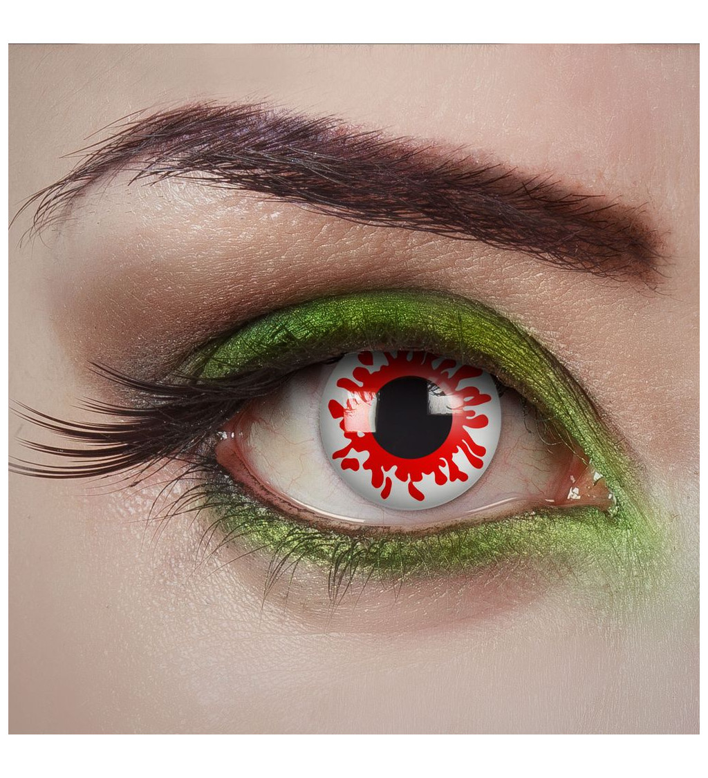 Jednodenní kontaktní čočky - Krvavé