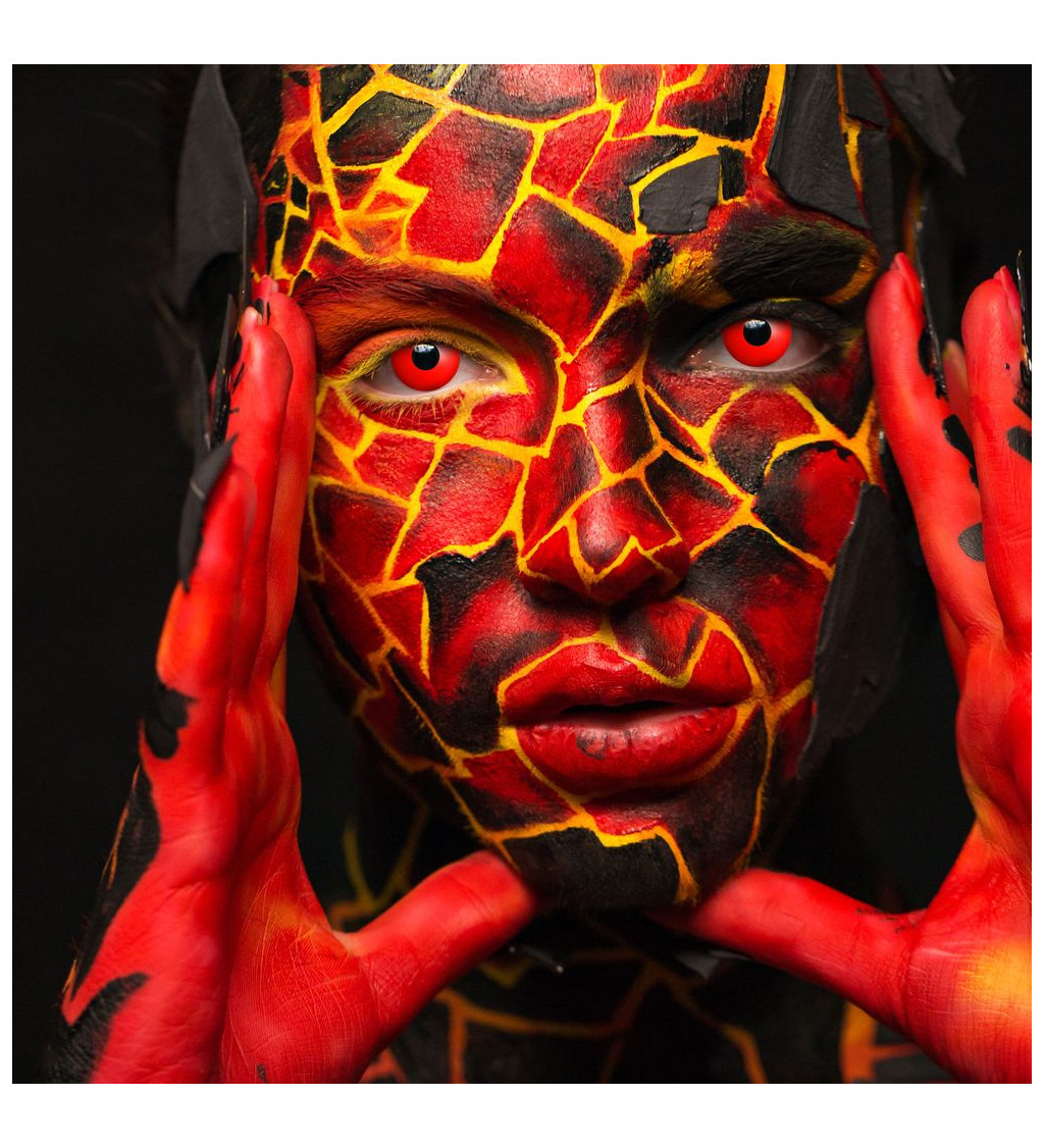 Jednodenní kontaktní čočky - Ďábelské