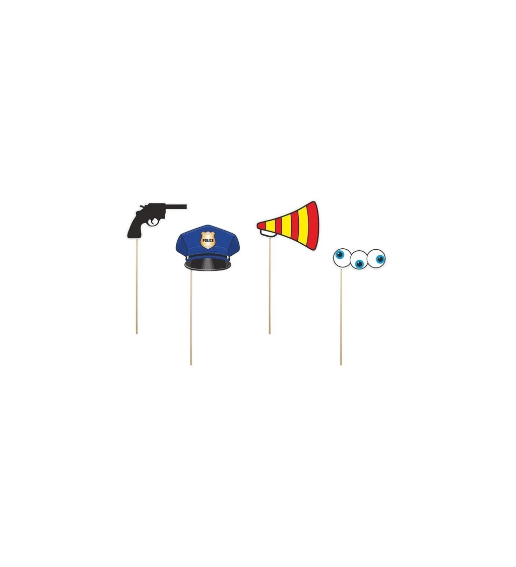 Párty vychytávka - obrázky na tyčkách II