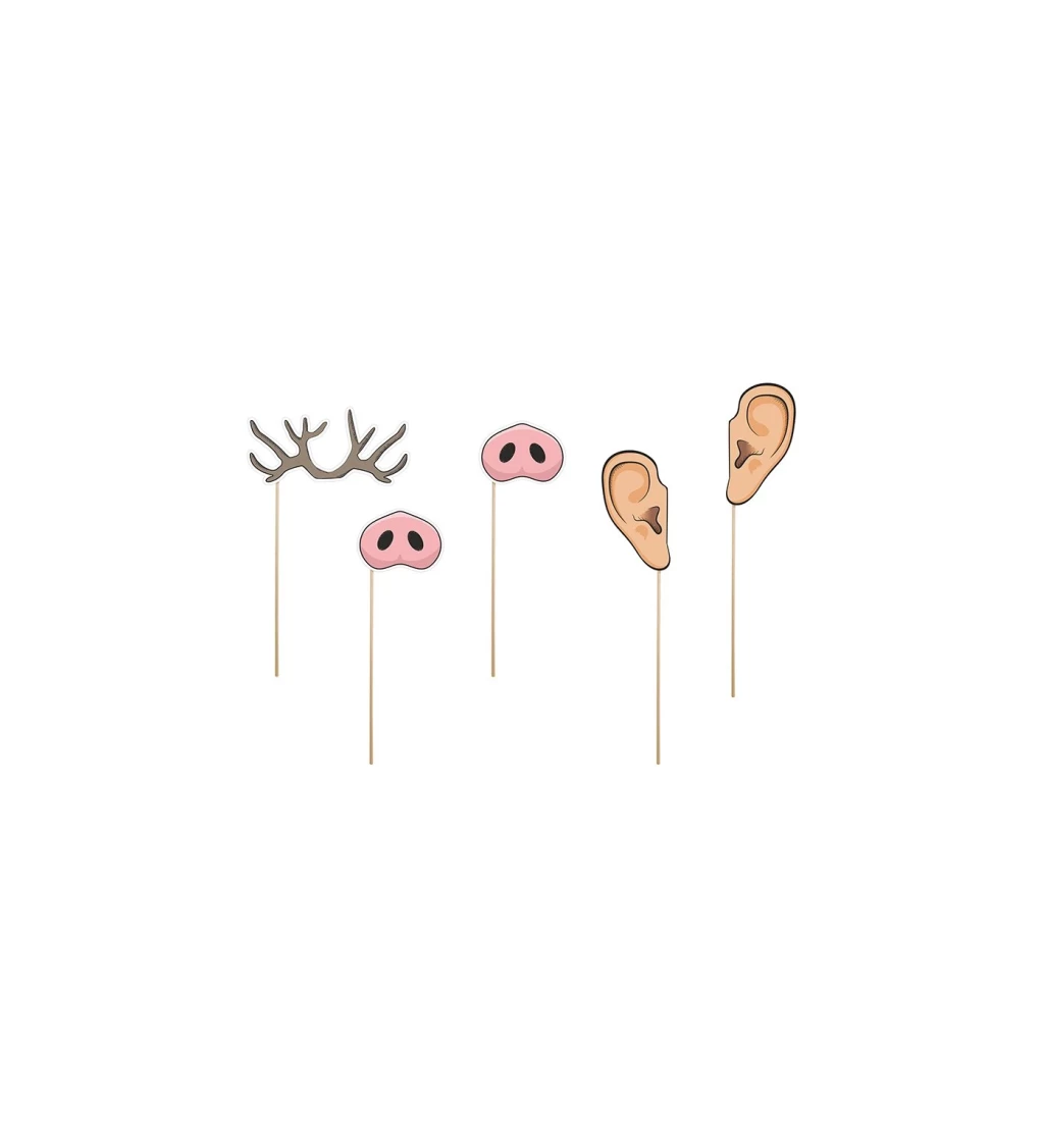 Párty vychytávka - obrázky na tyčkách I