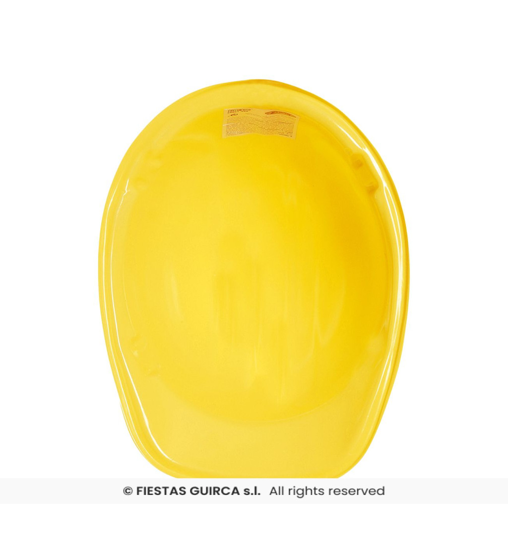 Žlutá pracovní helma