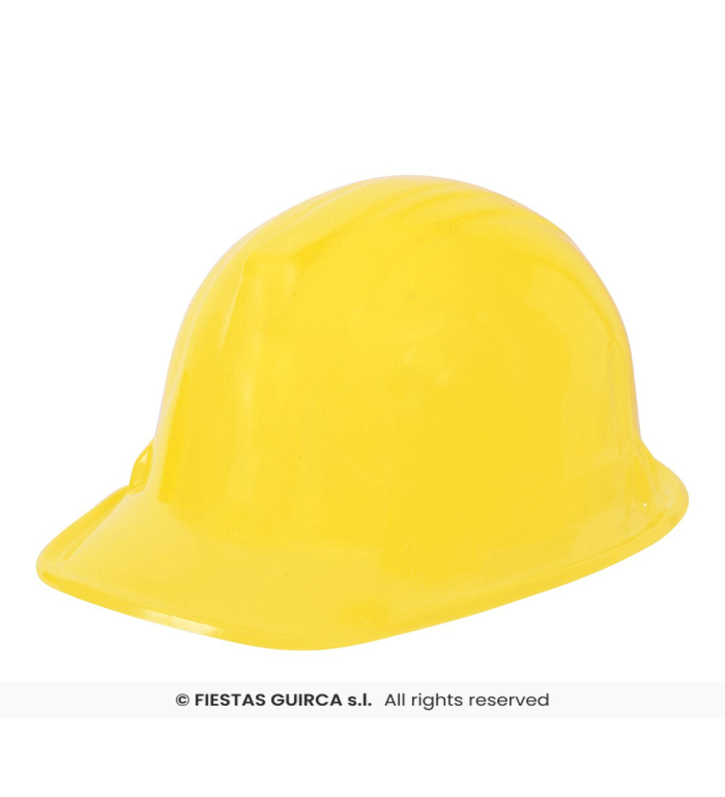 Žlutá pracovní helma