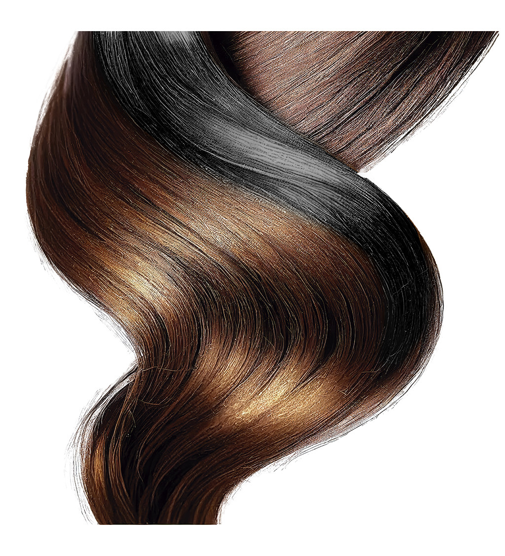 Černý sprej na vlasy