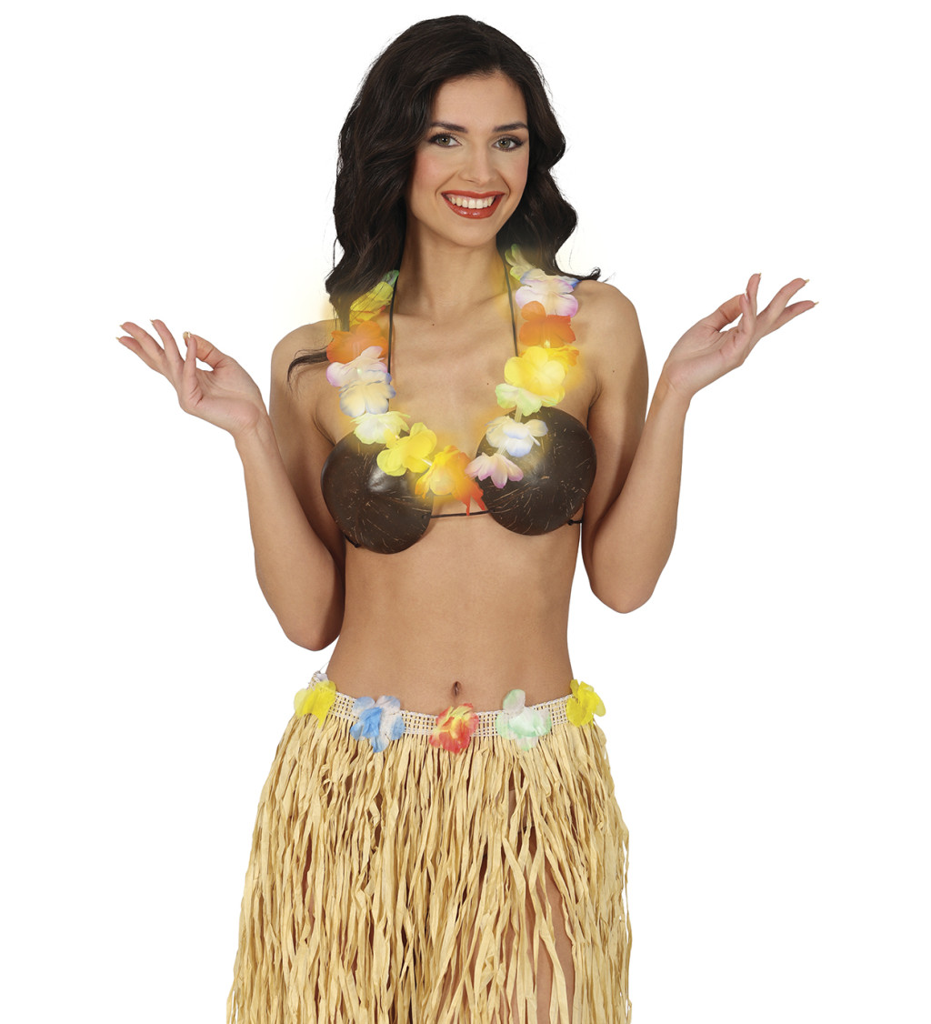 Věnec se světýlky - havajský