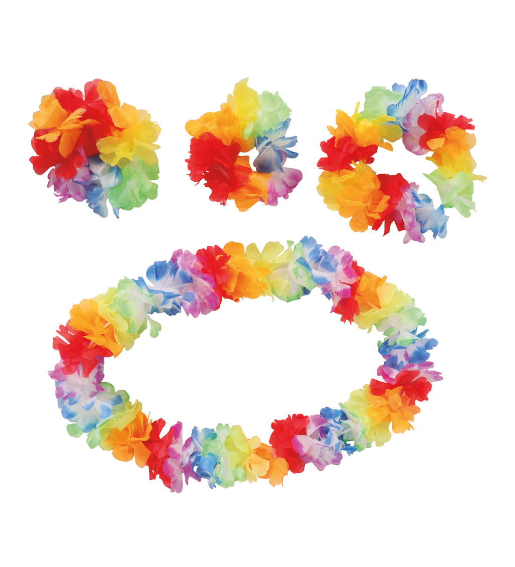 Barevná havajská sada