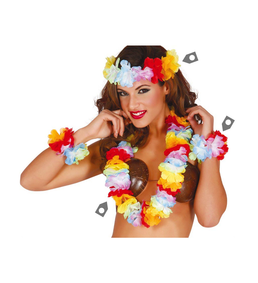 Barevná havajská sada