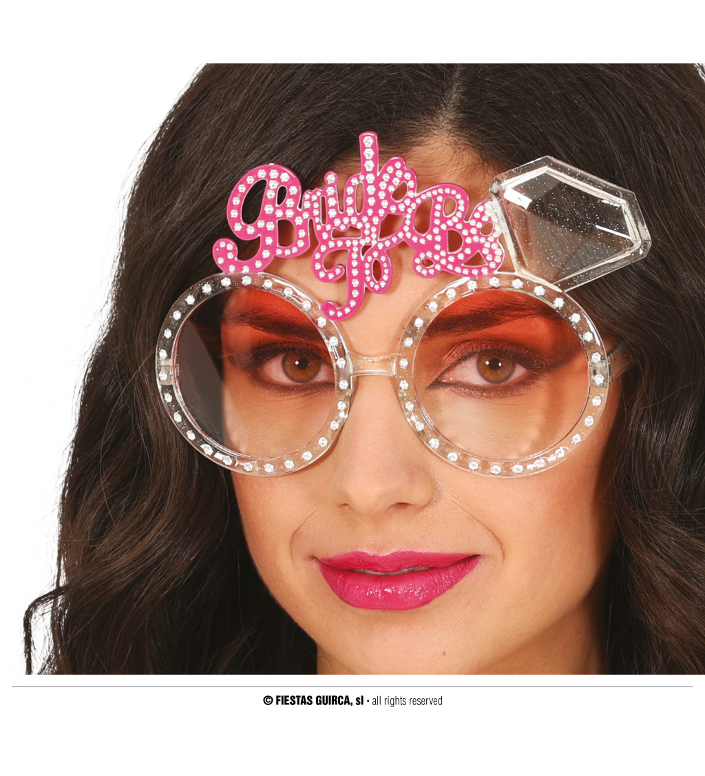 "Bride to be" Brýle pro nevěstu