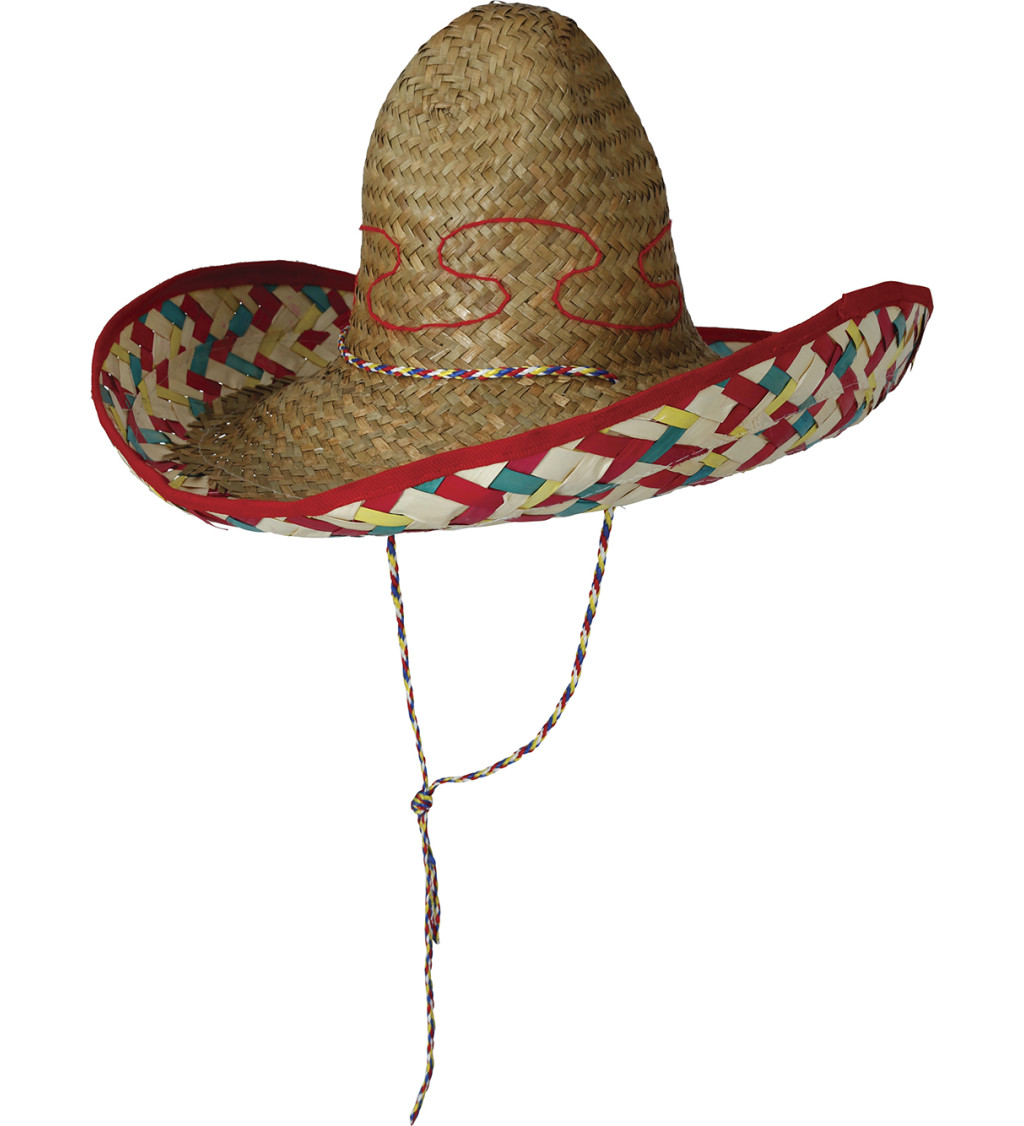 Mexický klobouk-slaměný