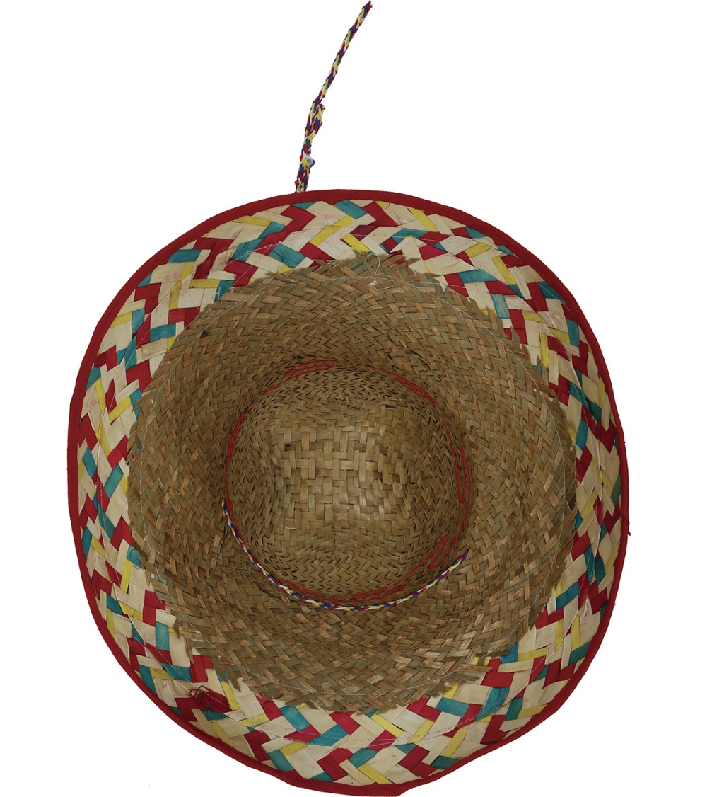 Mexický klobouk-slaměný