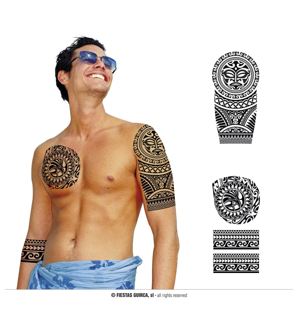 Dočasné tetování - vlny