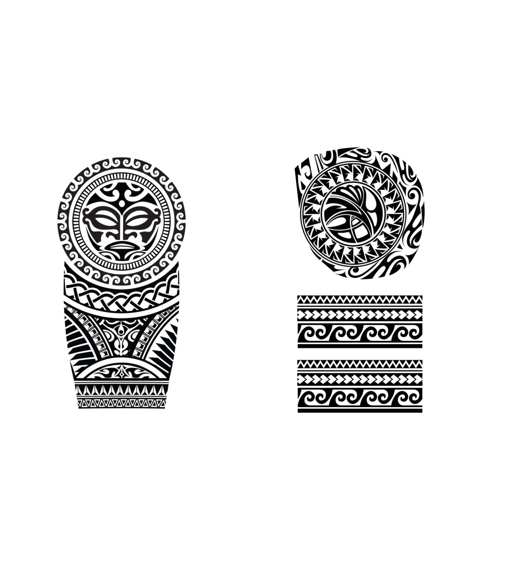 Dočasné tetování - vlny