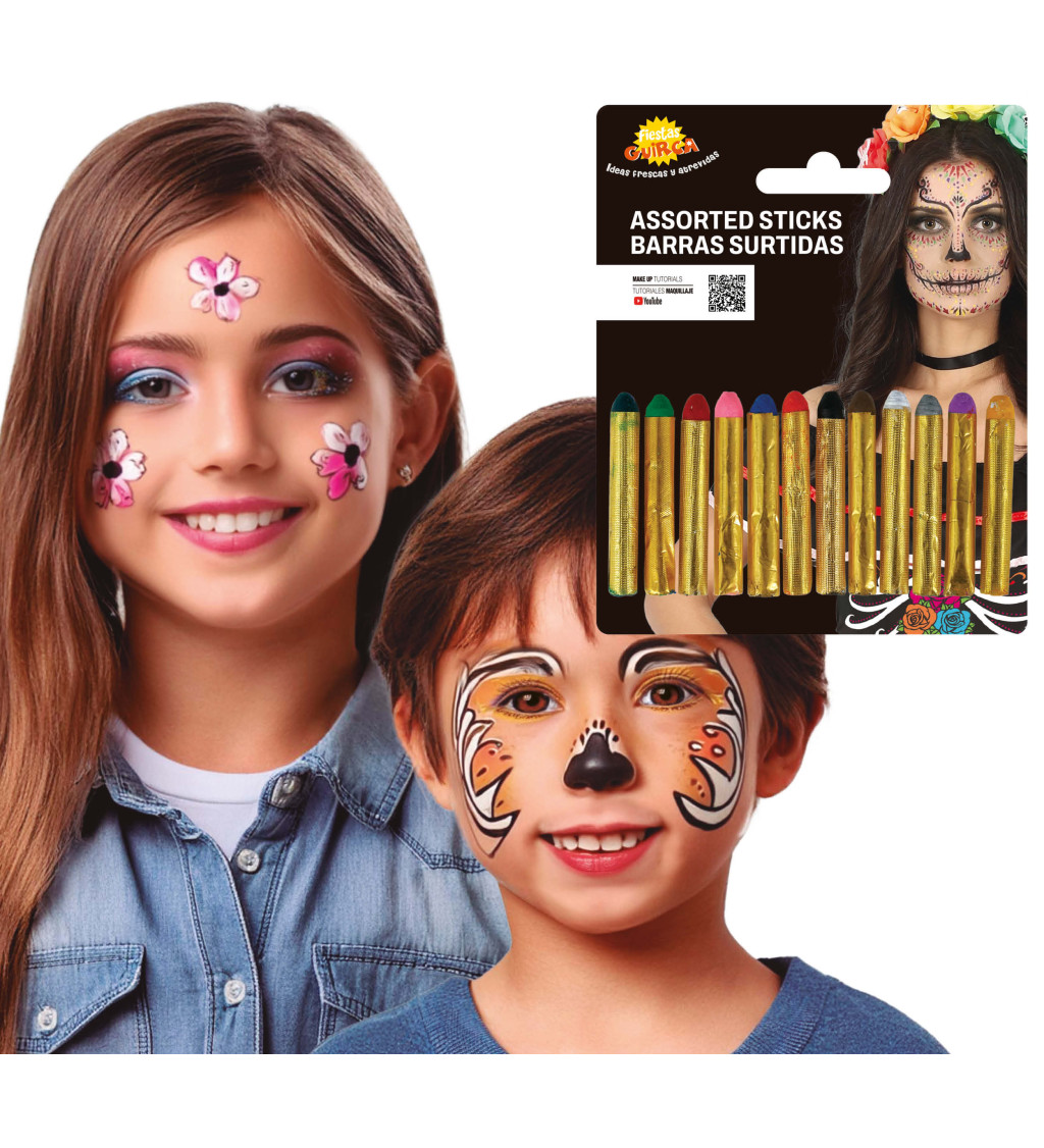 Velká barevná make-up sada