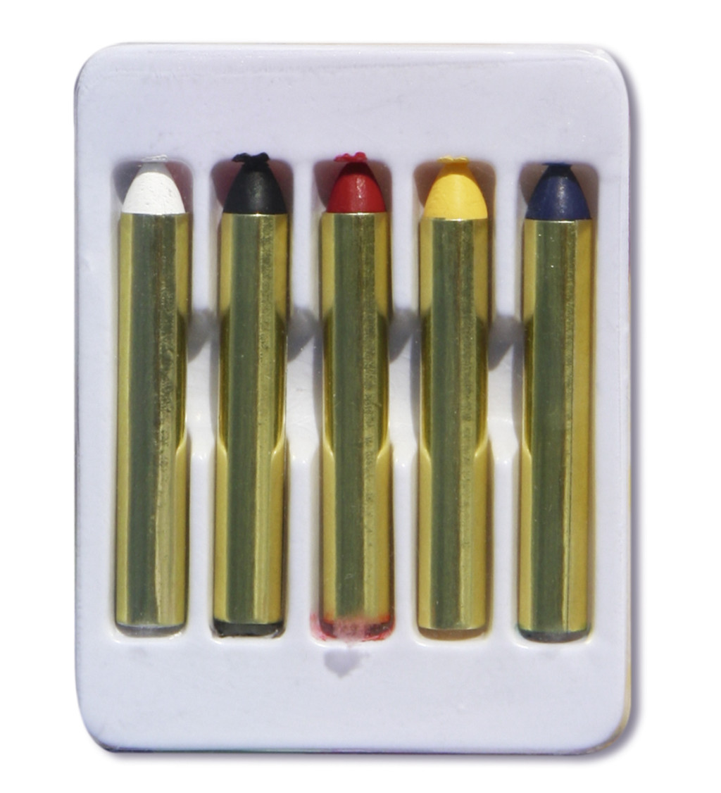 Barevná make-up sada v tužkách