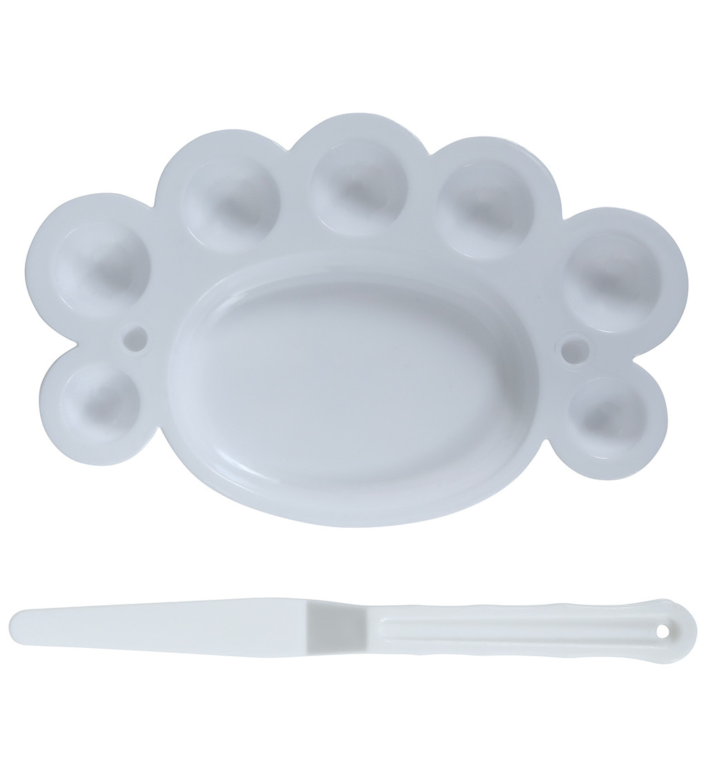 Sada na make-up - štětečky s paletkou