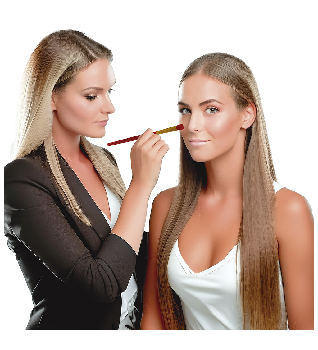 Sada na make-up - štětečky s paletkou