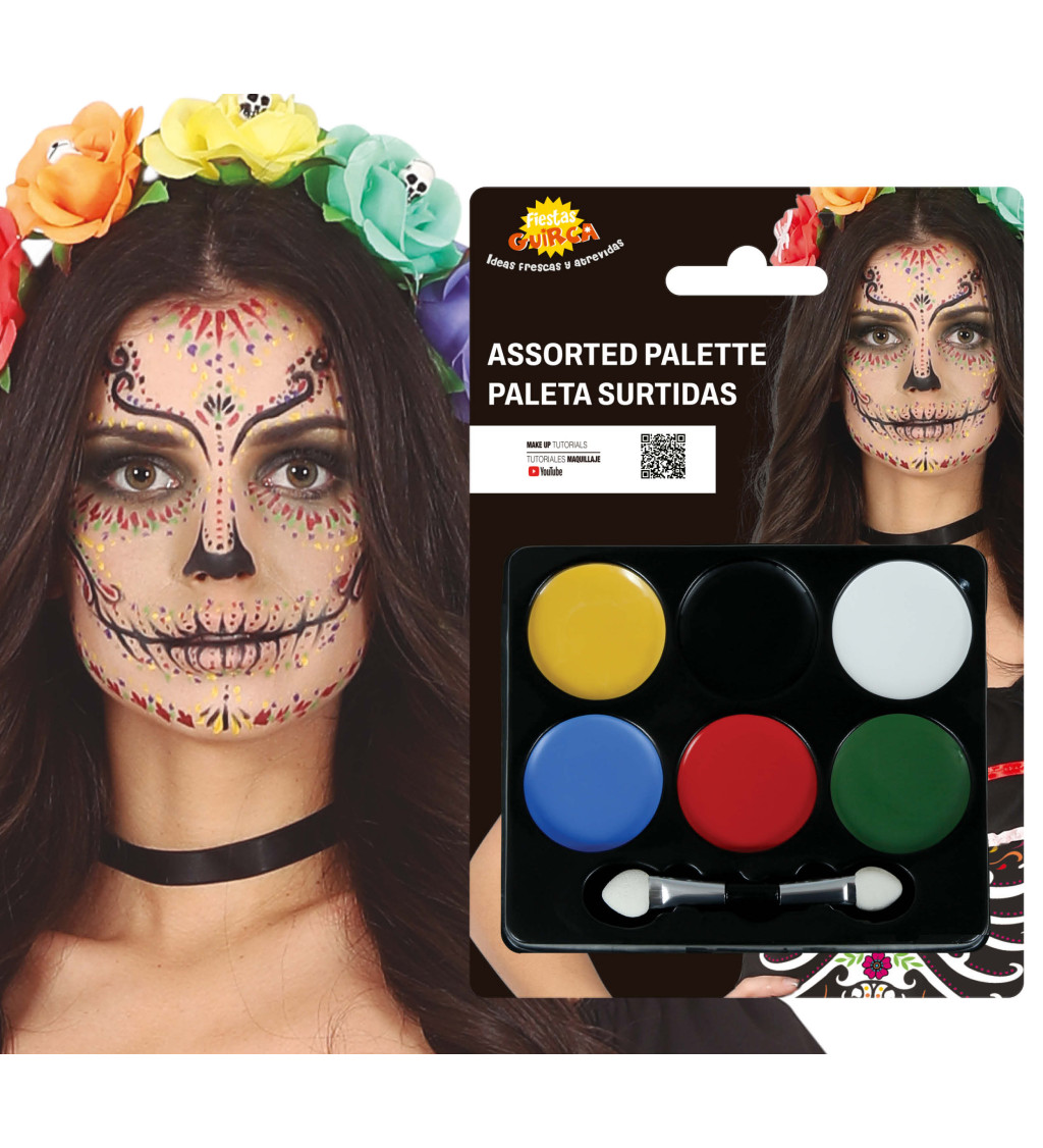 Barevná make-up sada