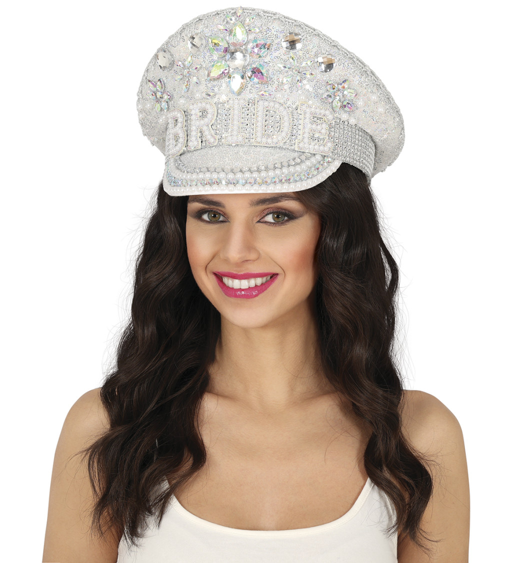 “Bride” Kapitánská čepice pro nevěstu