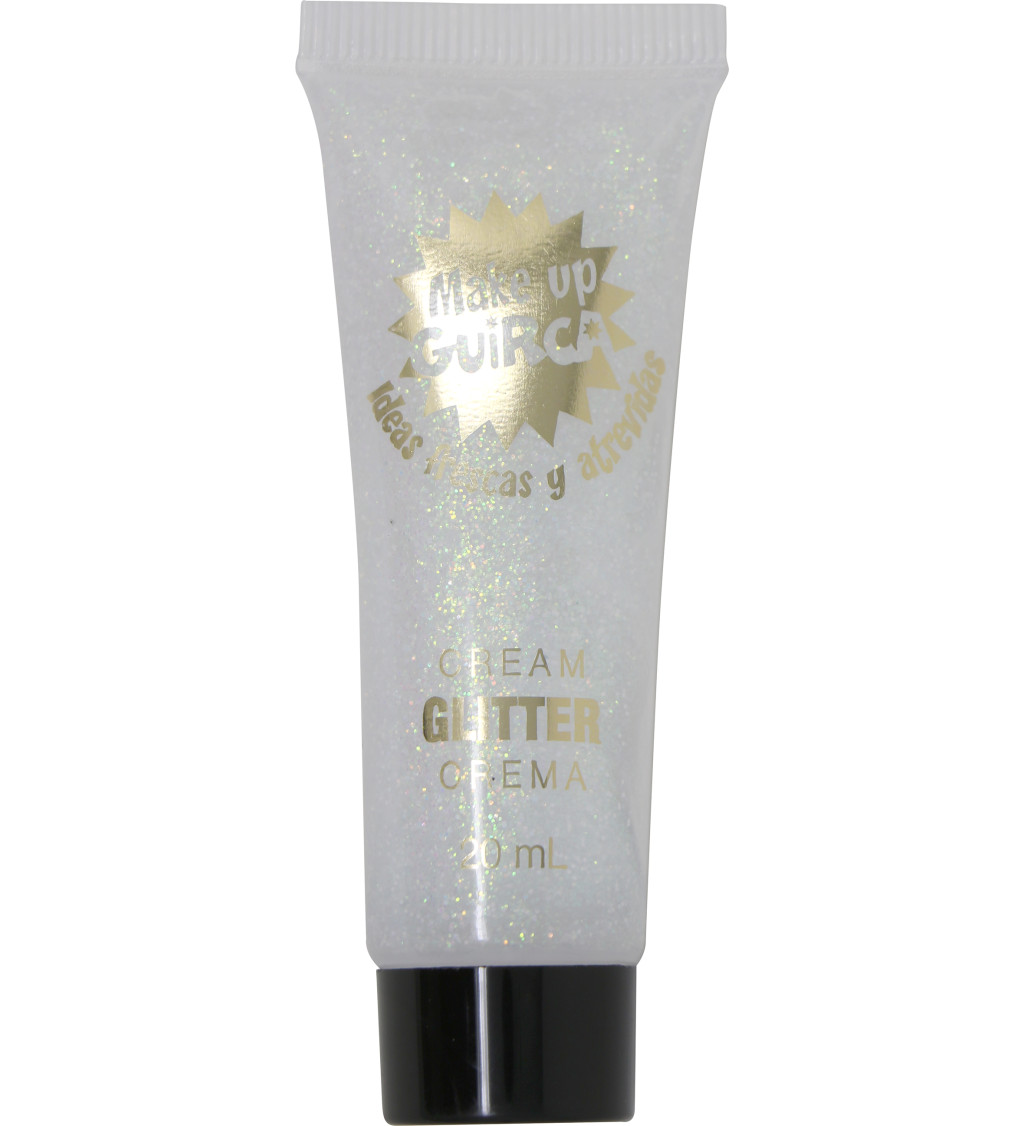 Duhový třpytivý krémový make-up