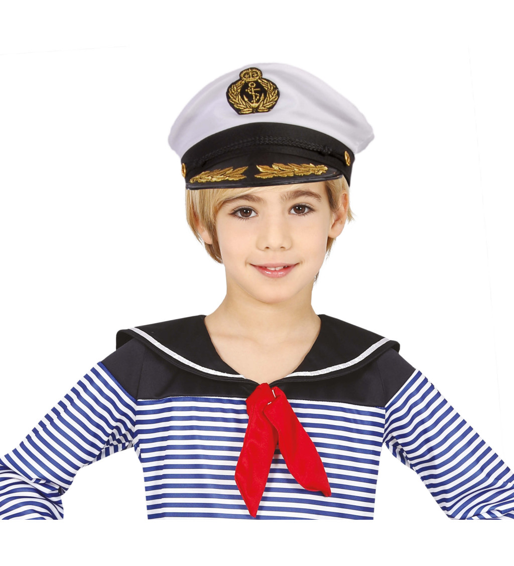 Kapitánská čepice - dětská