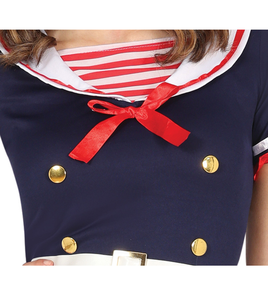 Kostým retro námořnice - dámský