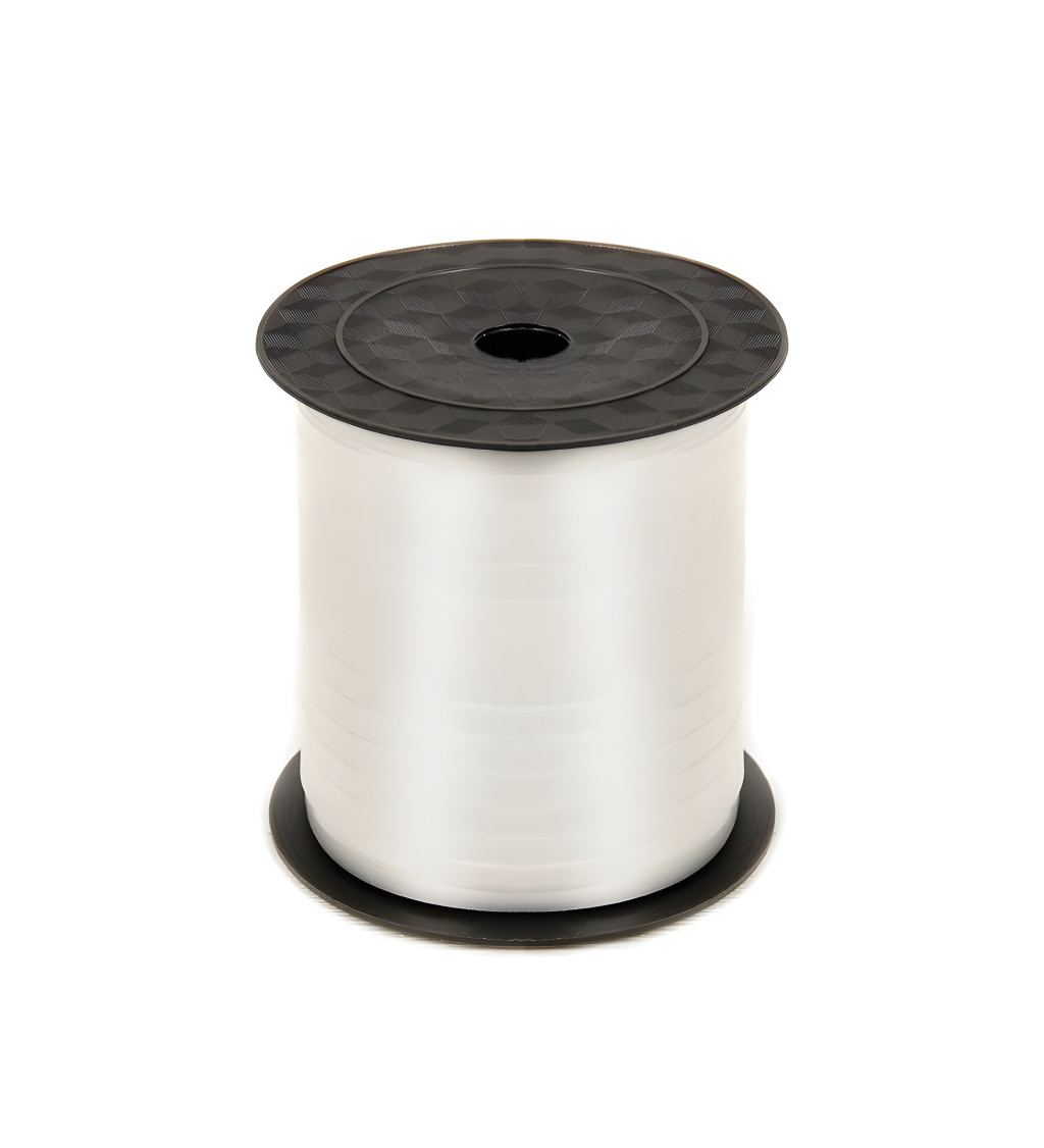 Stuha na balónky - Bílá