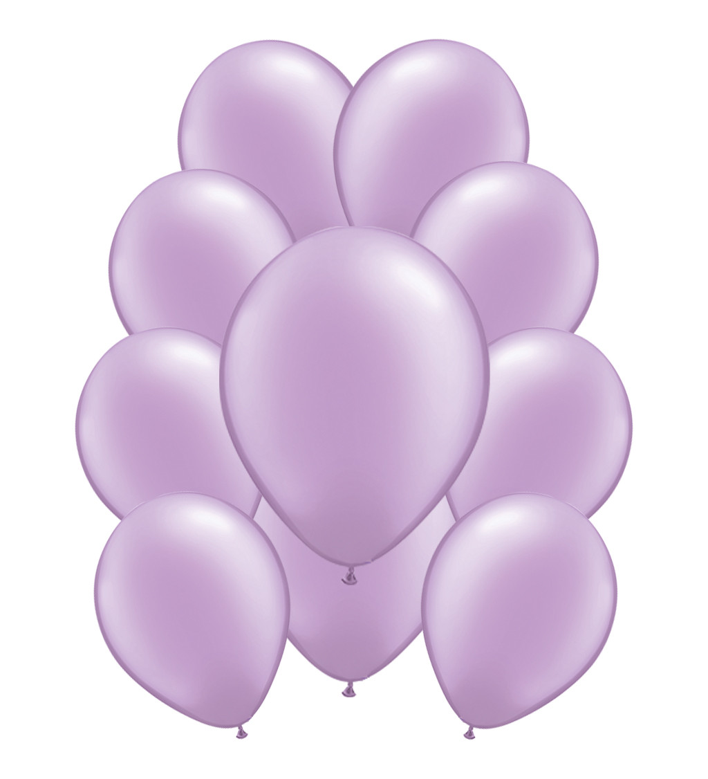 Latexové balónky pastelové - Liliové