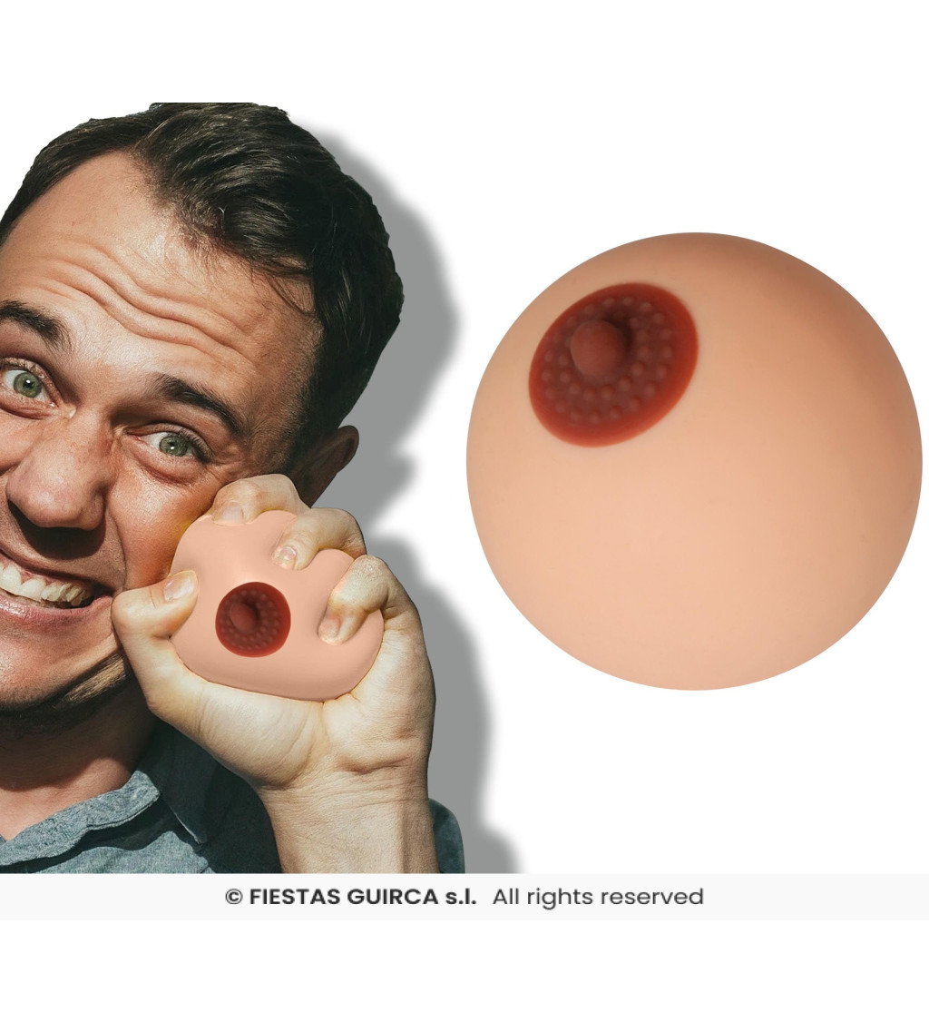 Antistresové prso 9 cm