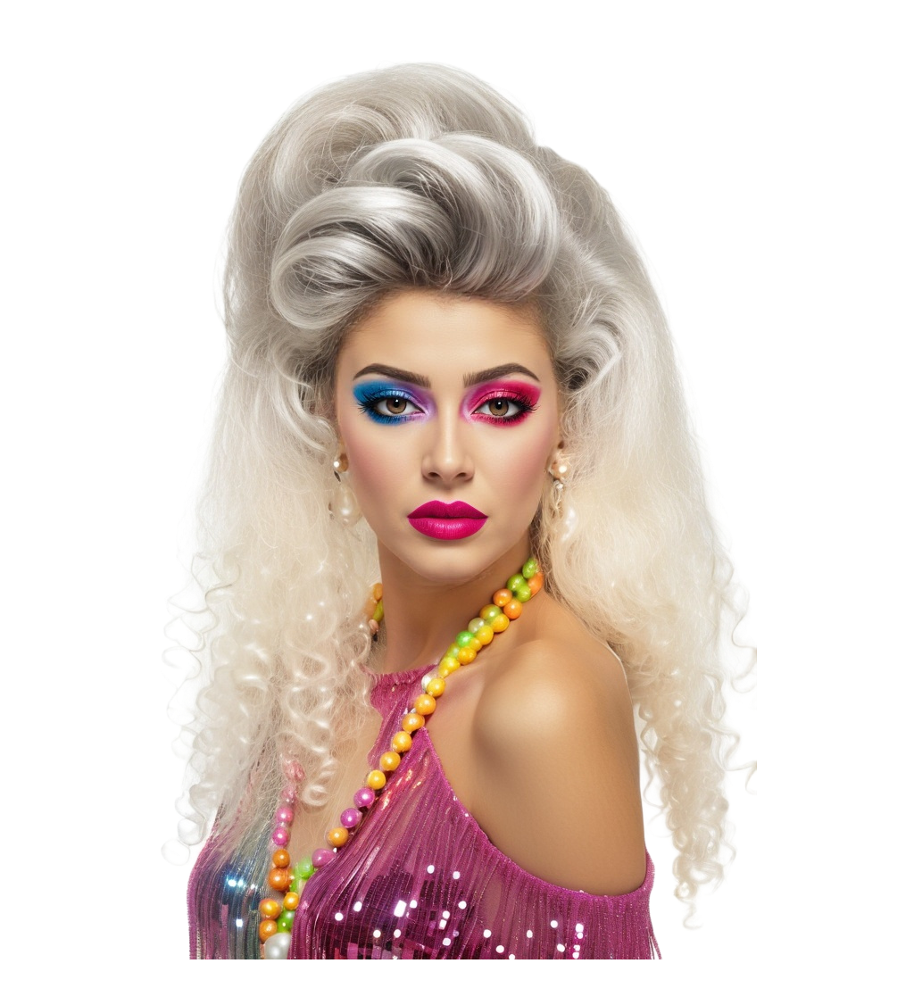 Dámská paruka – disco 80s