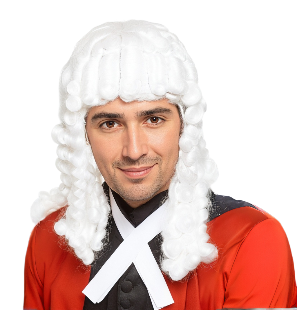 Historická paruka – soudce