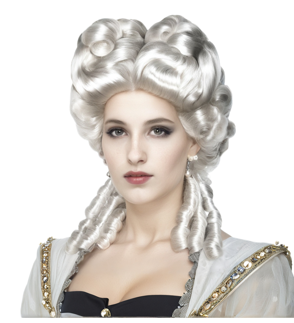 Dámská paruka – barokní elegance