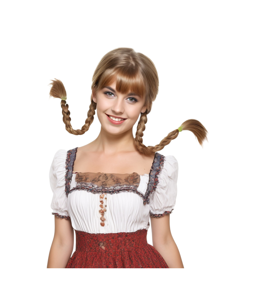 Dámská paruka – žena farmáře