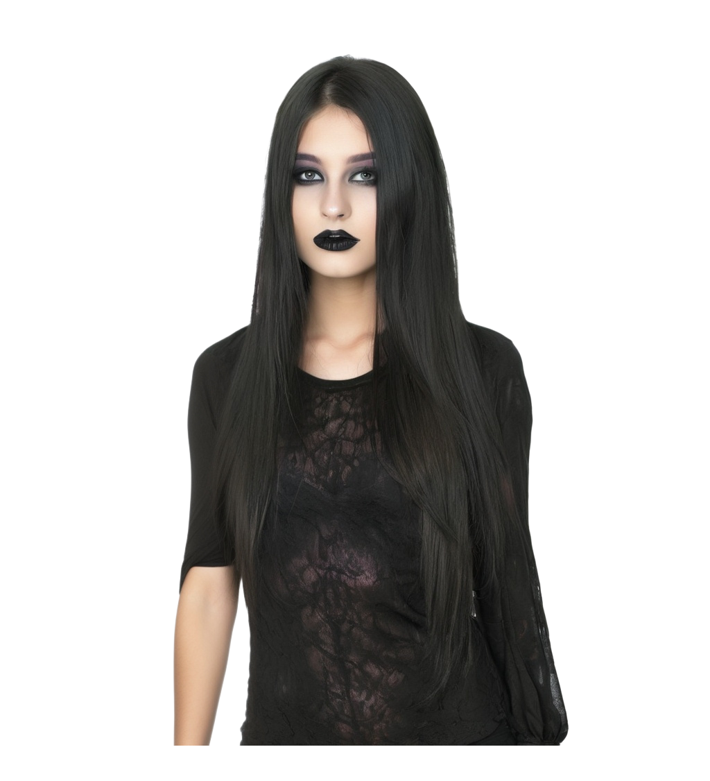 Dámská paruka – gotický styl