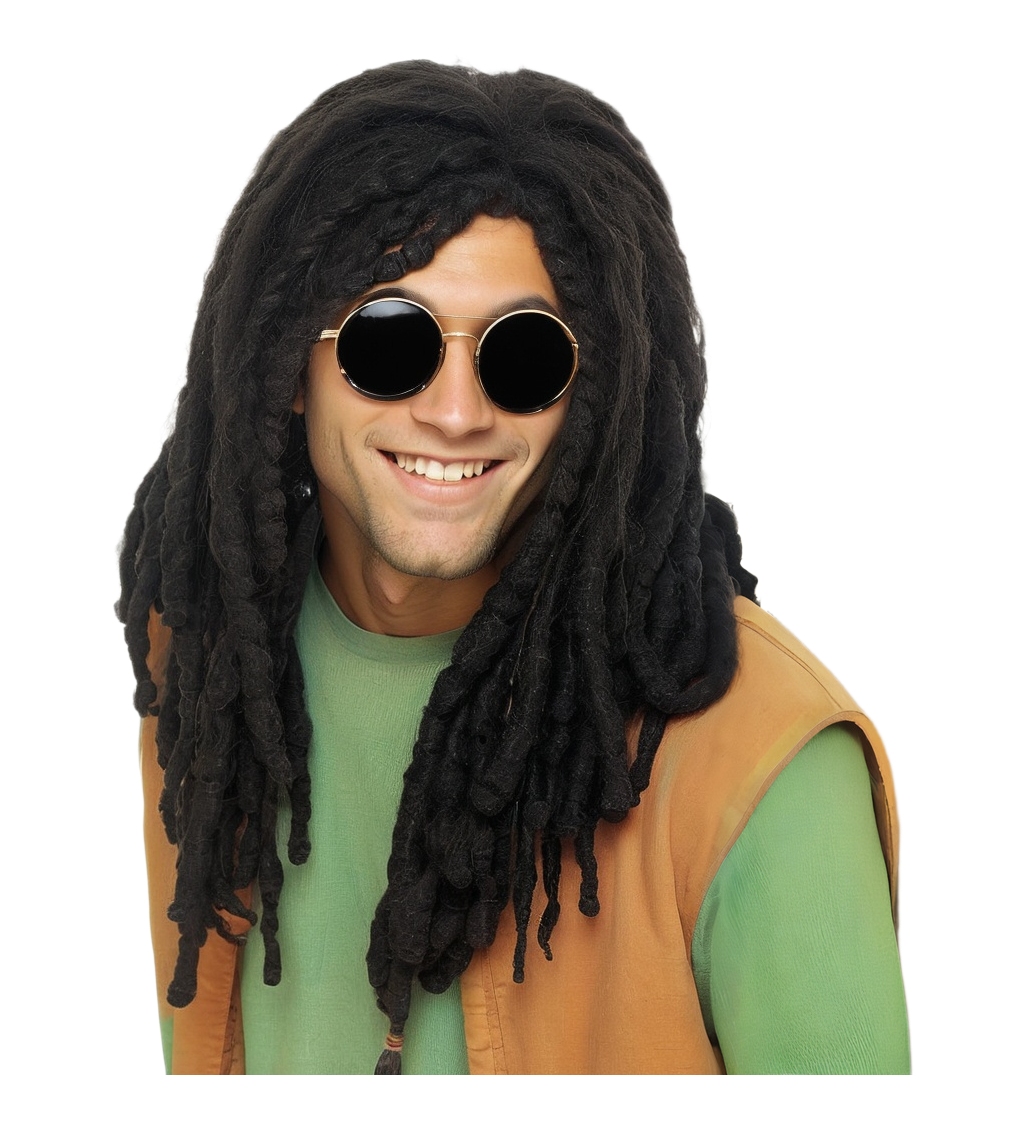 Pánská paruka – dredy ve stylu hippie