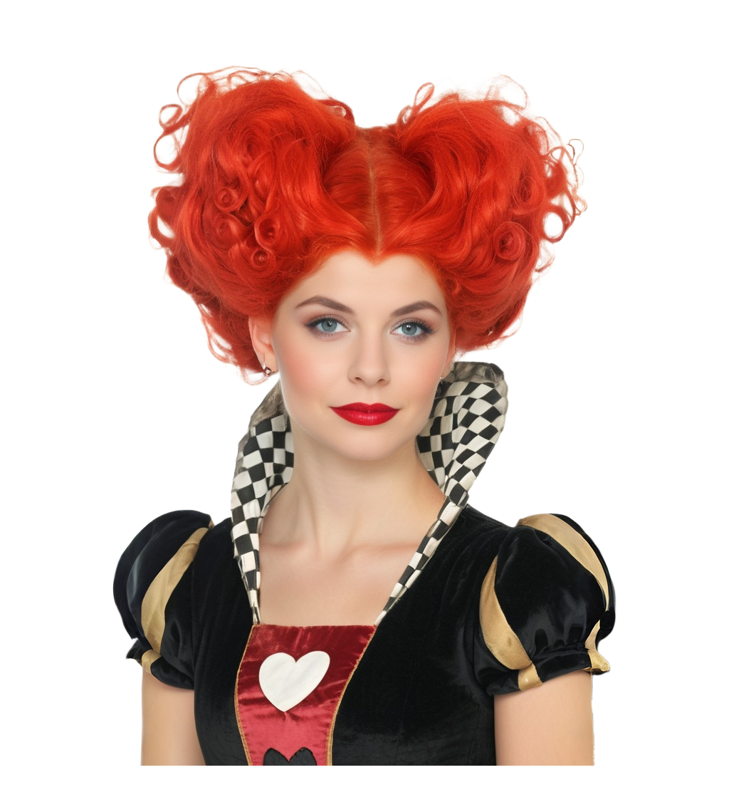 Paruka pro dámy – srdcová královna