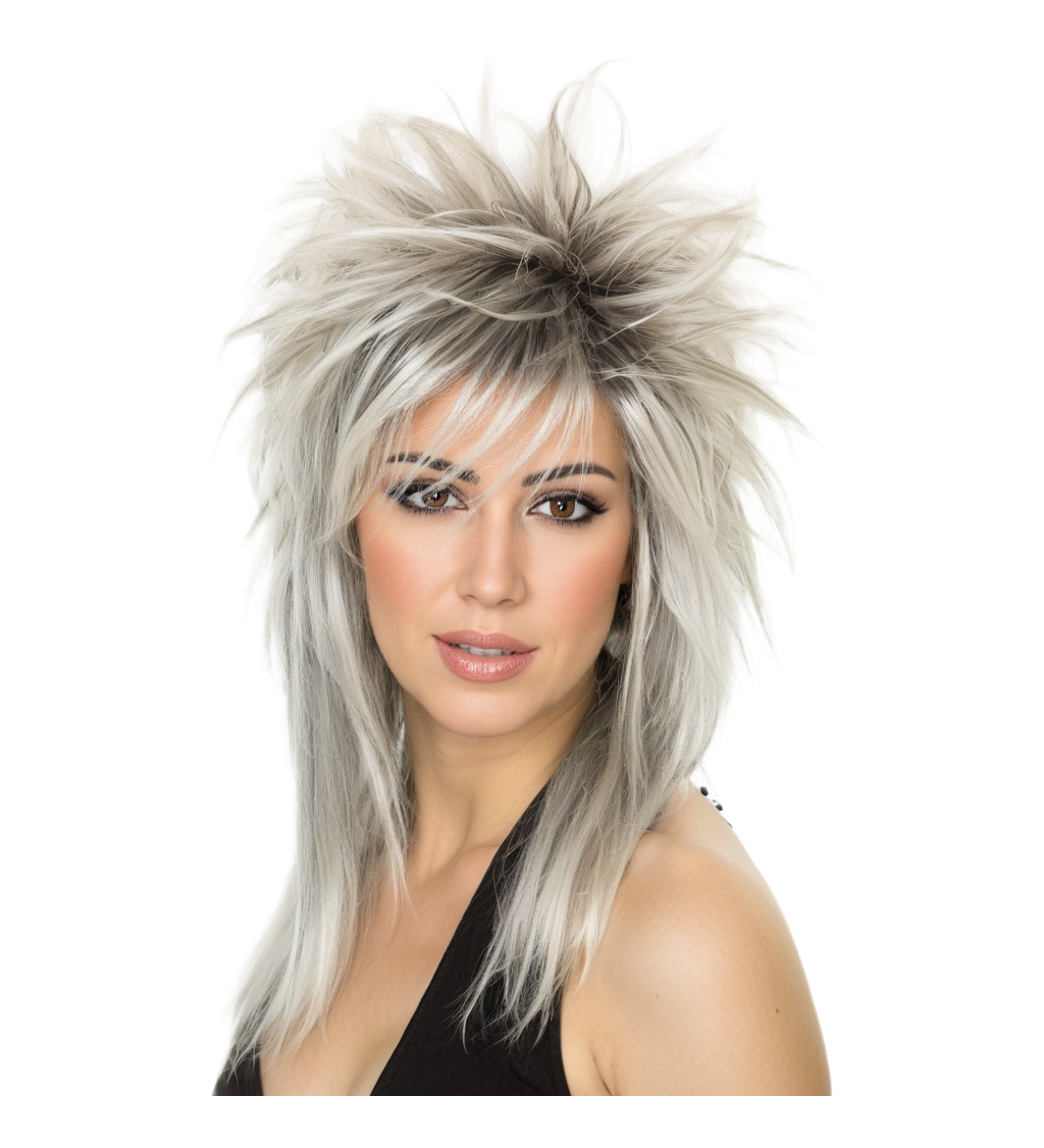 Paruka pro ženy – rockový styl