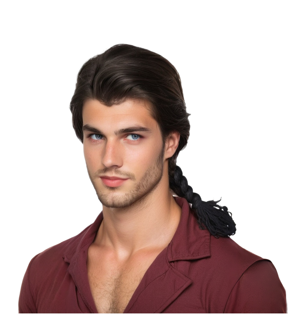 Dobrodružná pánská paruka – mořeplavec