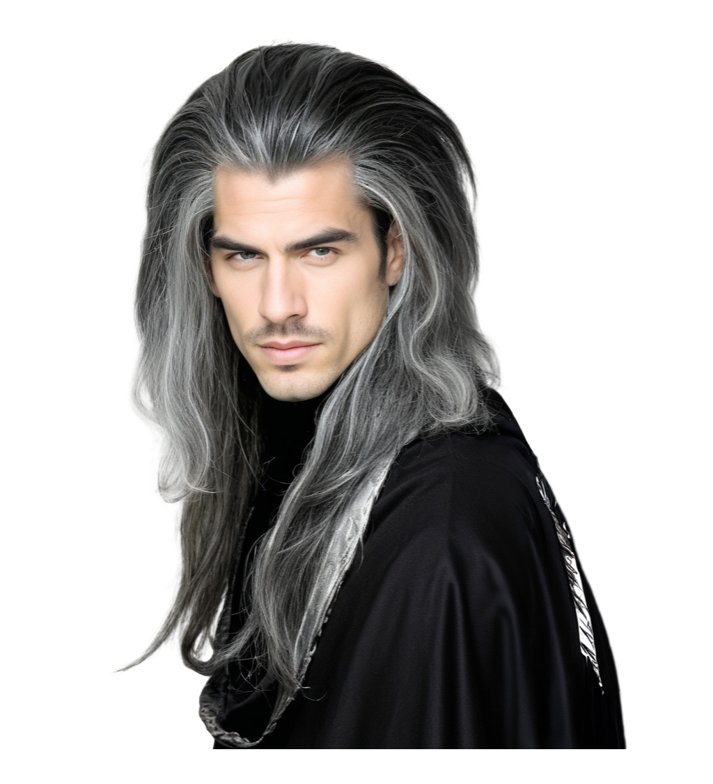 Paruka pro muže – vlkodlačí styl